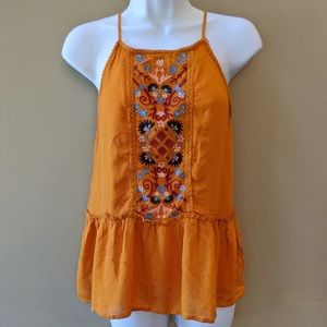 3/$12 Xhilaration Embroidered Top